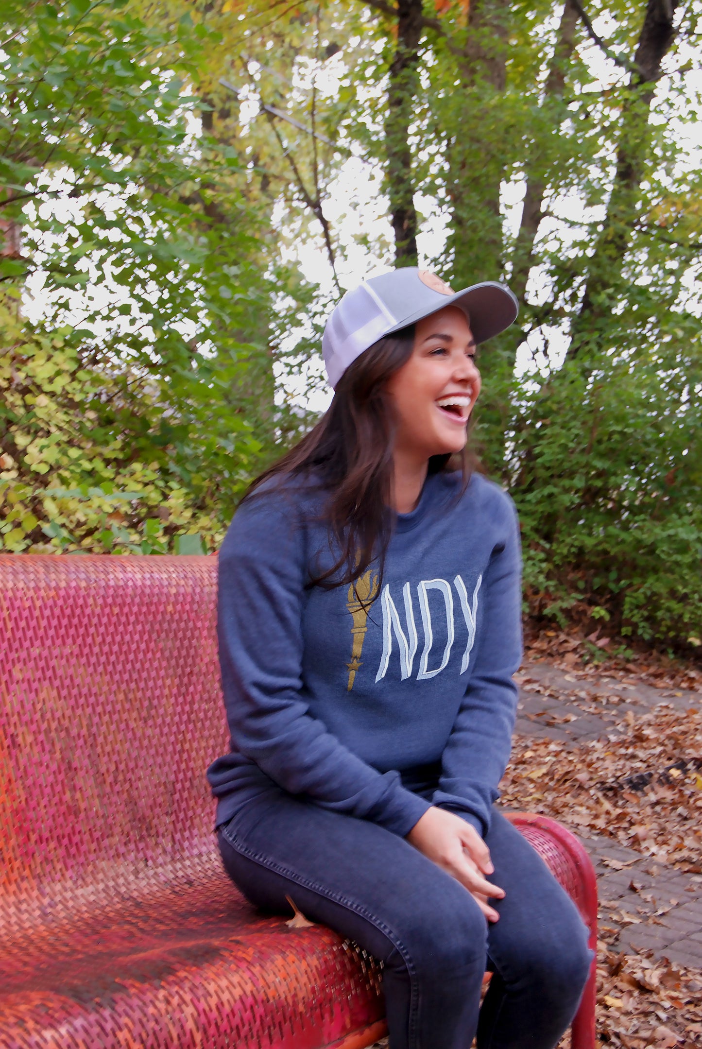 TORCH CREW NECK SWEATSHIRT - Indy Over Everything