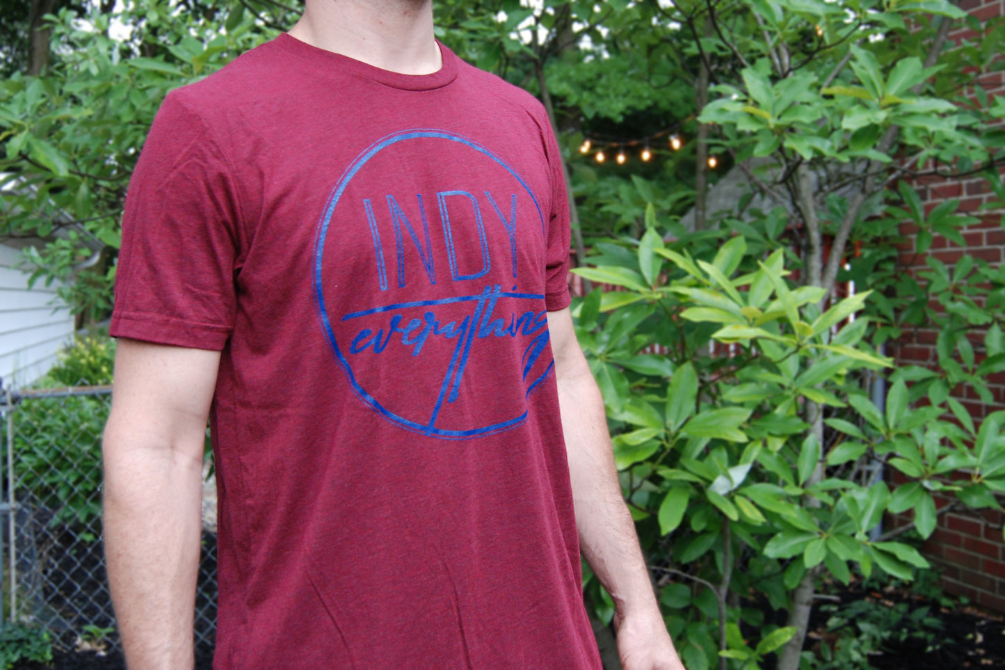 LOGO TEE - CARDINAL - Indy Over Everything
