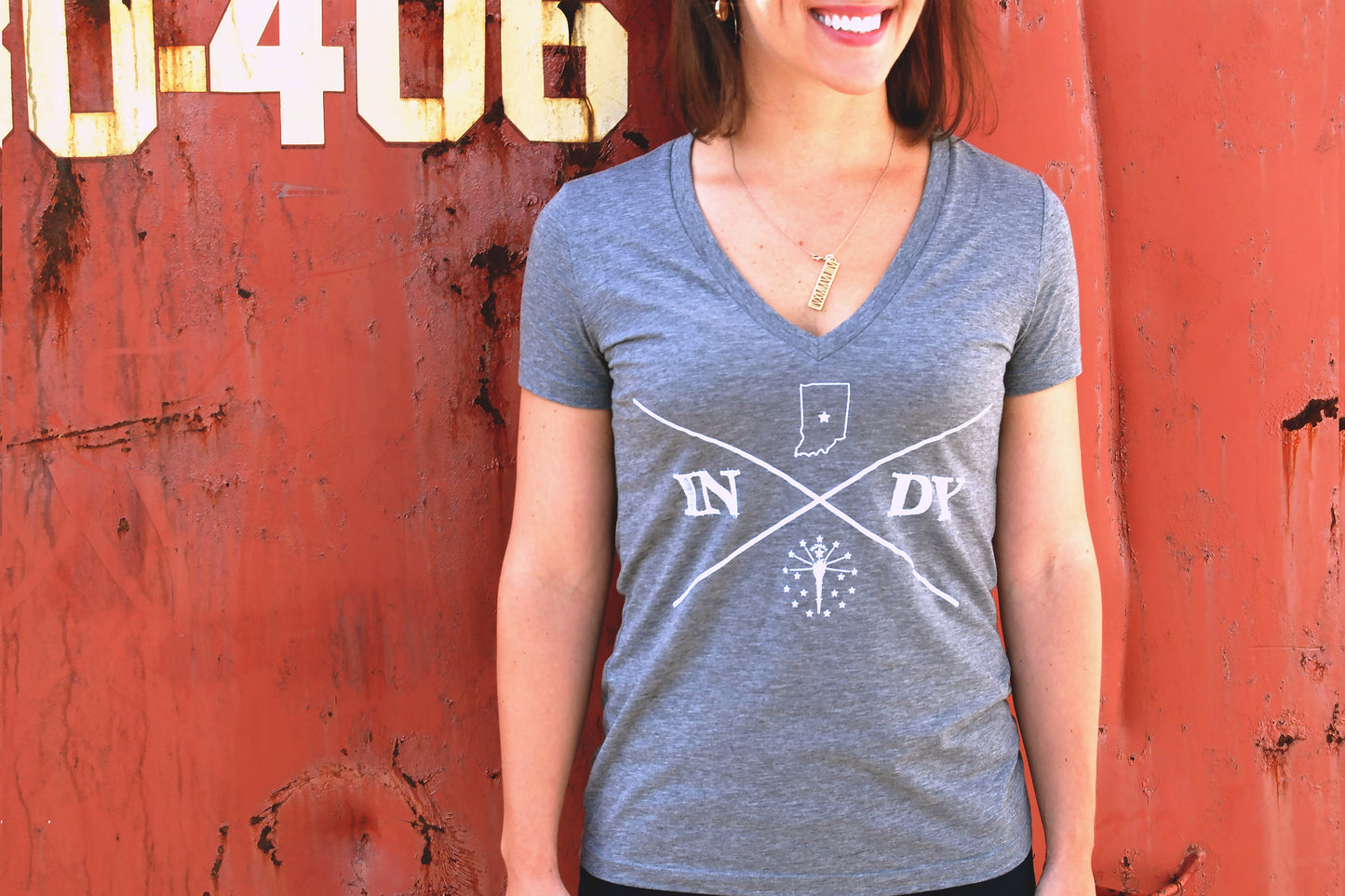 WOMEN'S INDY CAMPER TEE - Indy Over Everything