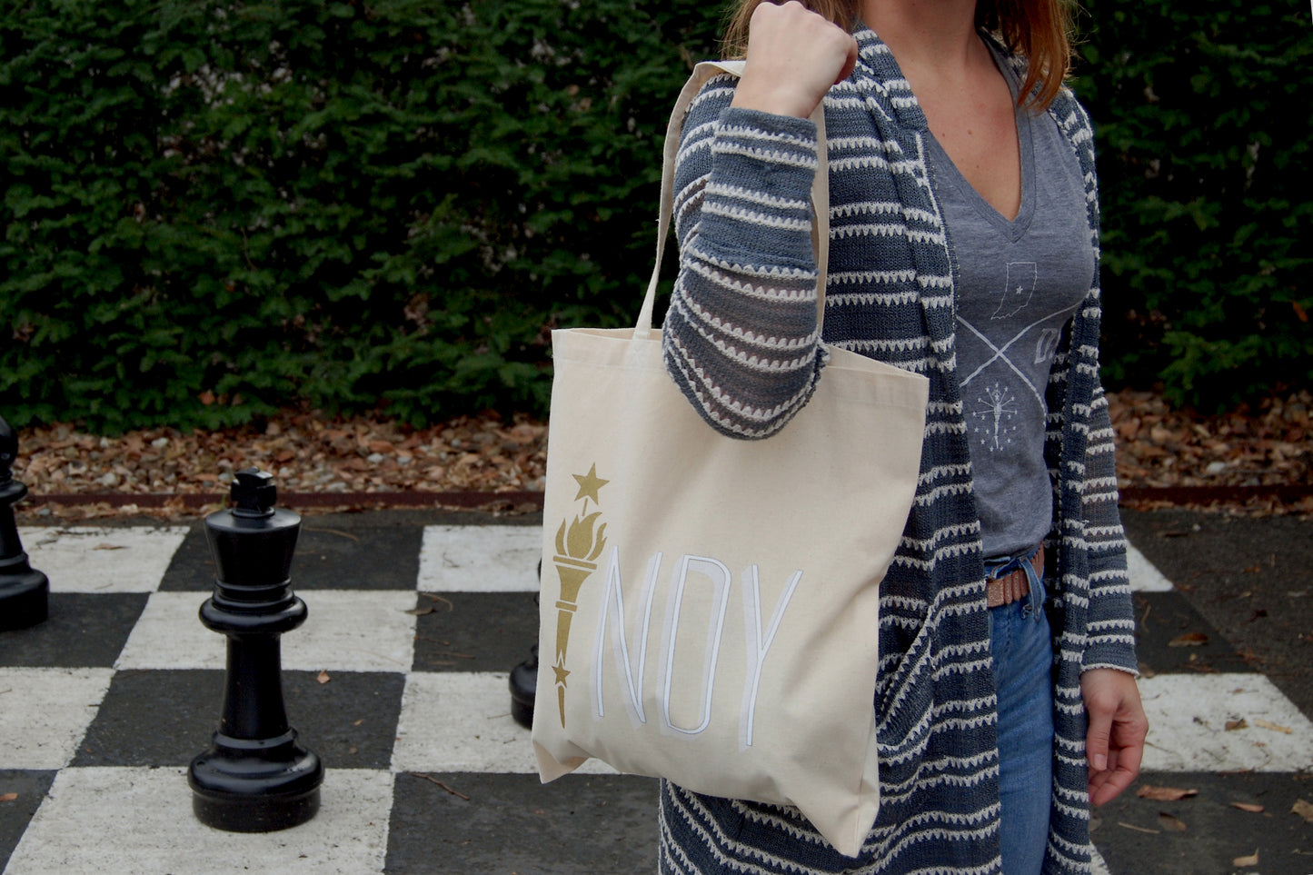 Torch Tote Bag - Indy Over Everything