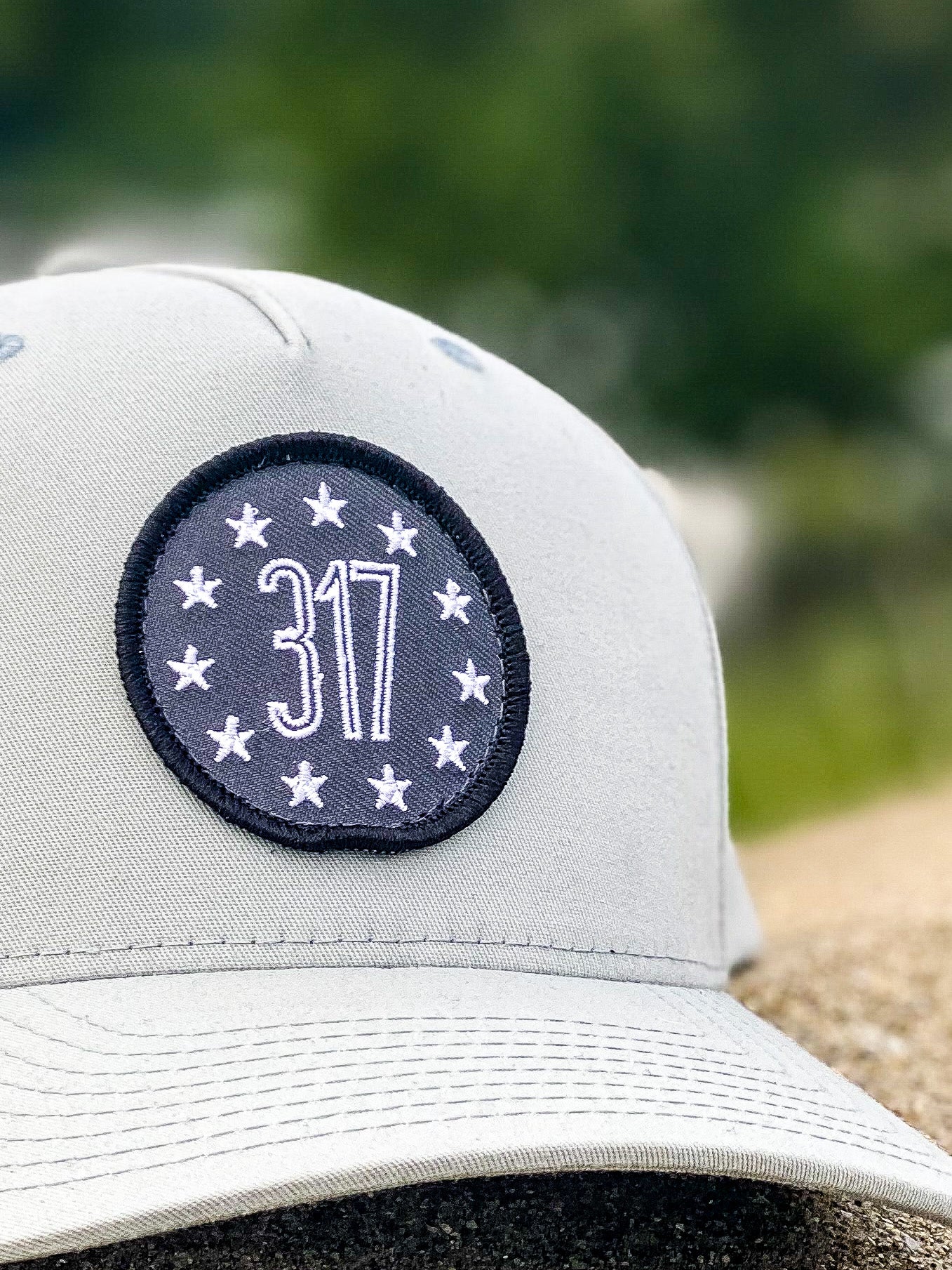 317 Patch Hat - Quarry Grey