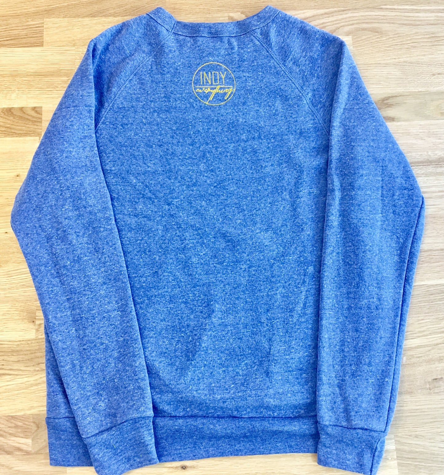 TORCH CREW NECK SWEATSHIRT- Light Blue - Indy Over Everything
