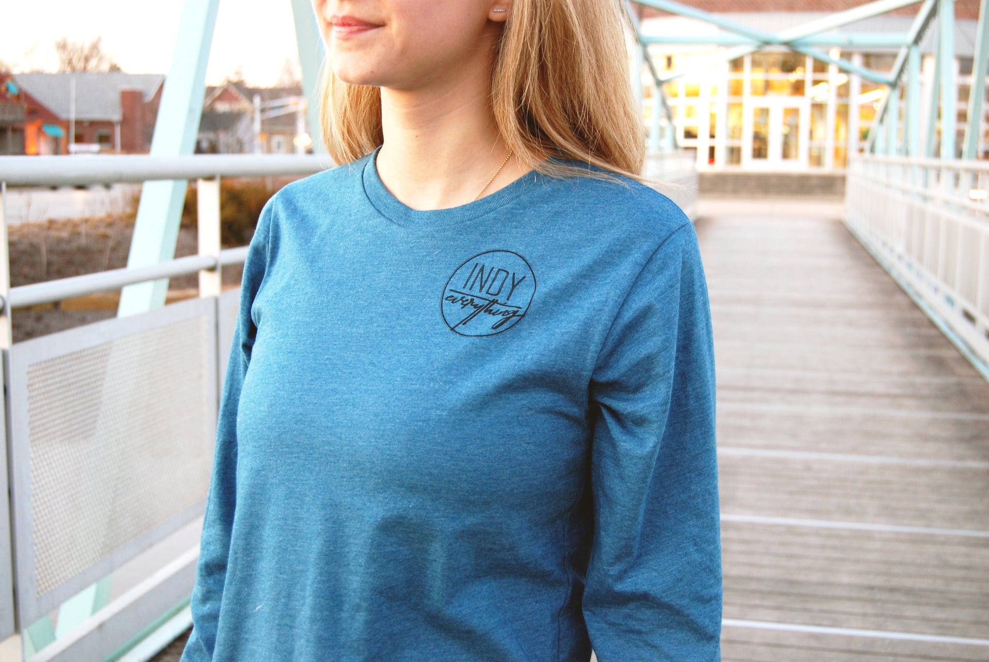 DOWNTOWN LONGSLEEVE TEE - Indy Over Everything