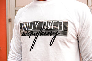 City Camo Sweatshirt - White