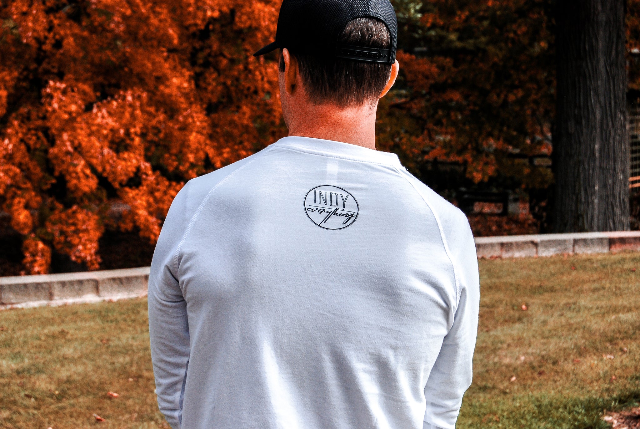 City Camo Sweatshirt - White