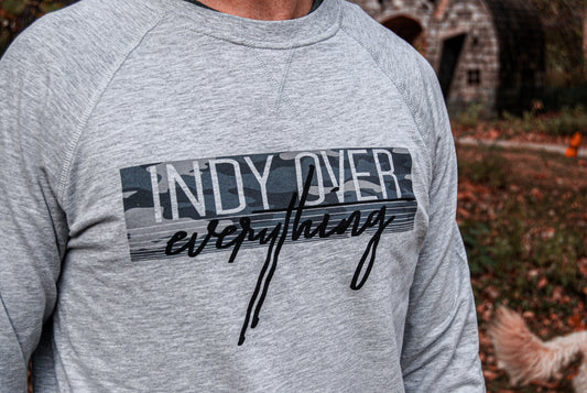 City Camo Sweatshirt - Grey