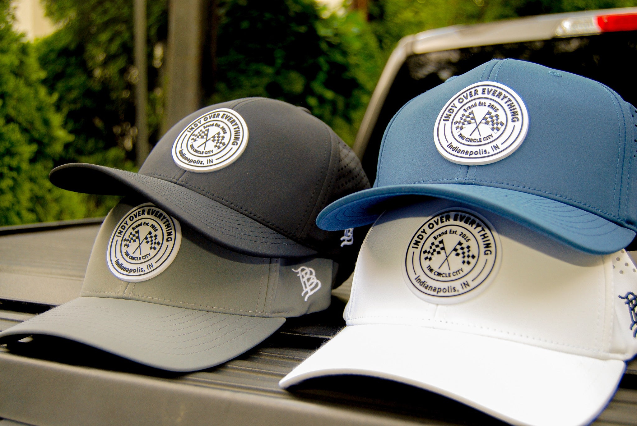 "Lakes and Links" Performance Hat (waterproof) - Grey