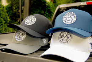 "Lakes and Links" Performance Hat (waterproof) - Grey