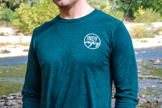 317 Stars Longsleeve - Emerald Green