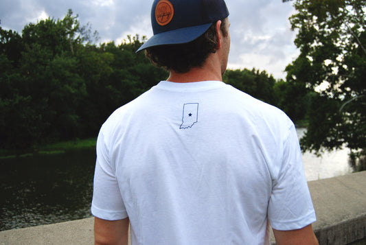 LOGO TEE - WHITE - Indy Over Everything