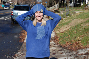 City Beanie - Blue - Indy Over Everything