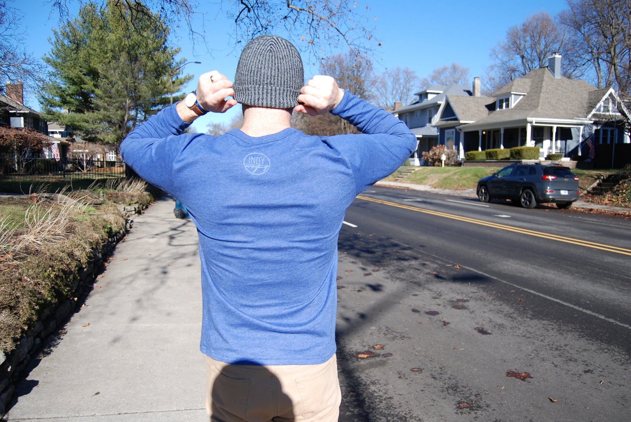 Crossroads Longsleeve Tee - Indy Over Everything