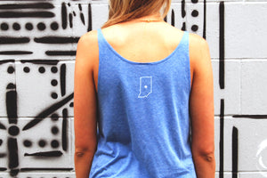 Relaxed Fit Logo Tank - Indy Over Everything