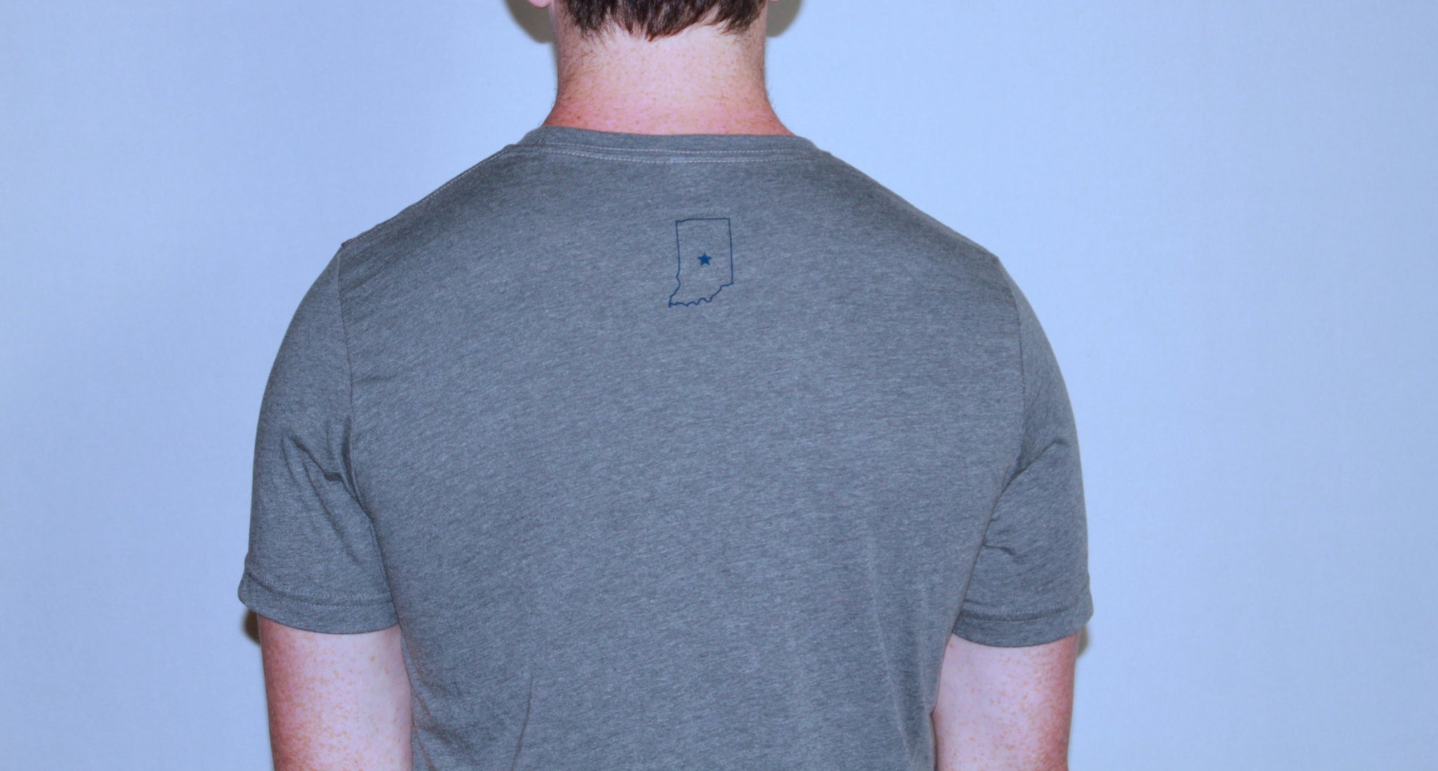 LOGO TEE - GREY - Indy Over Everything