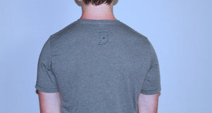 LOGO TEE - GREY - Indy Over Everything