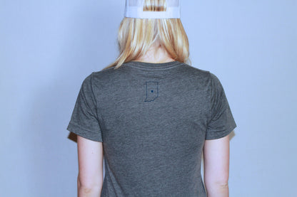 LOGO TEE - GREY - Indy Over Everything