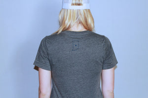 LOGO TEE - GREY - Indy Over Everything