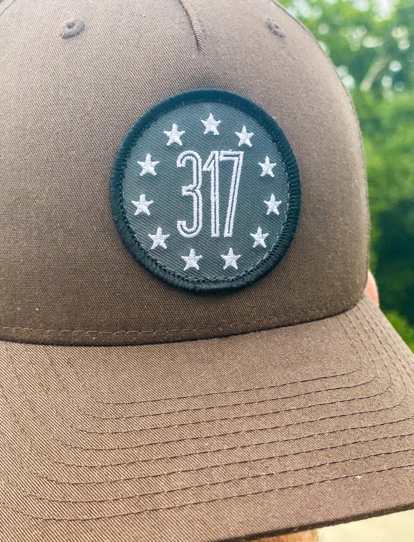 317 Patch Hat - Brown