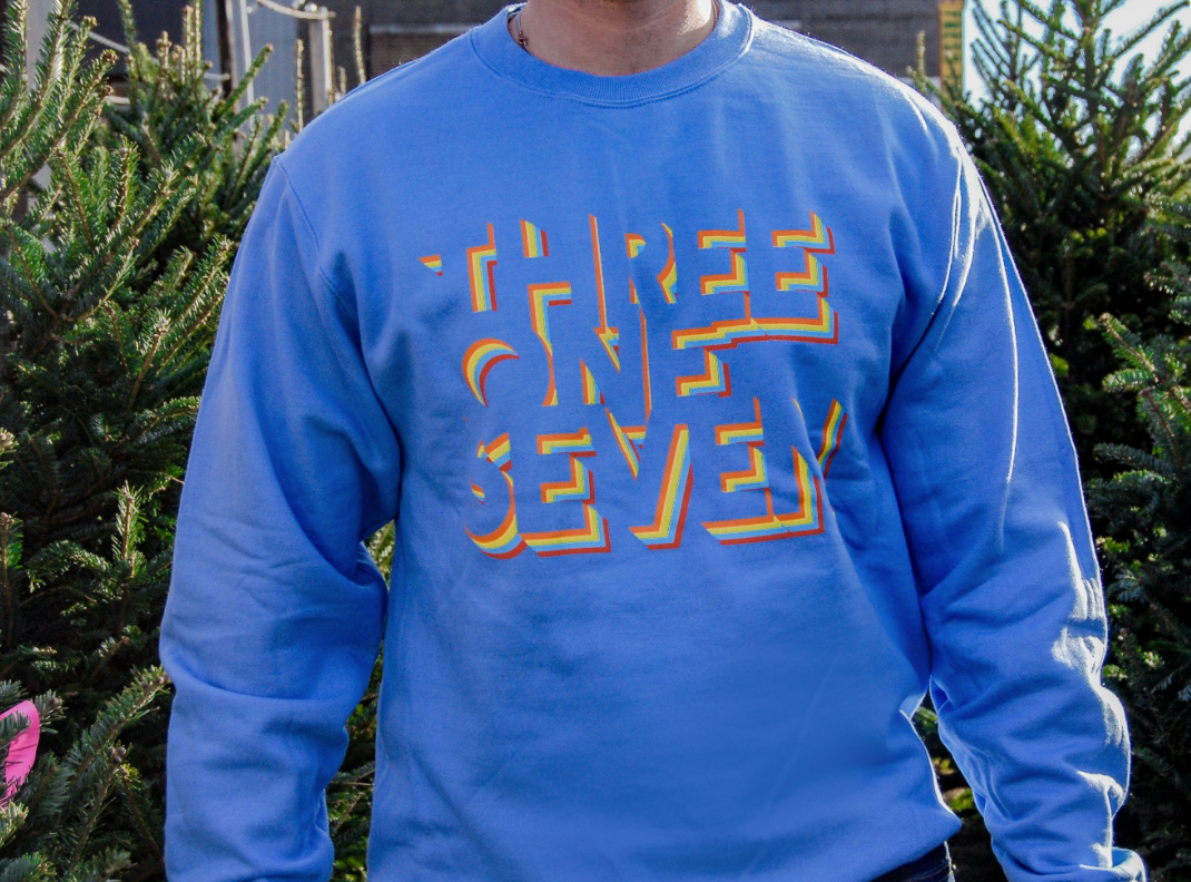 Retro 317 Sweatshirt - Carolina Blue