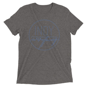 IOE Logo Tee - Blue/Gray Ink
