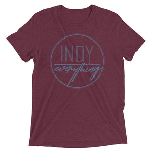 IOE Logo Tee - Blue/Gray Ink