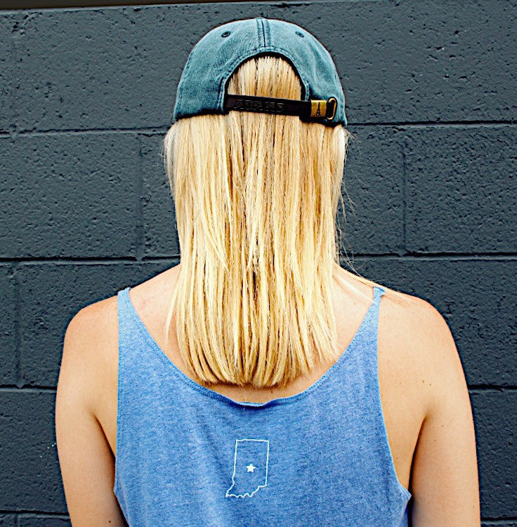WOMEN'S DAD HAT - NAVY - Indy Over Everything