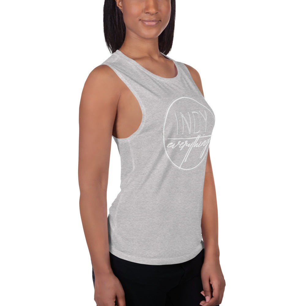Ladies’ IOE Logo Muscle Tank