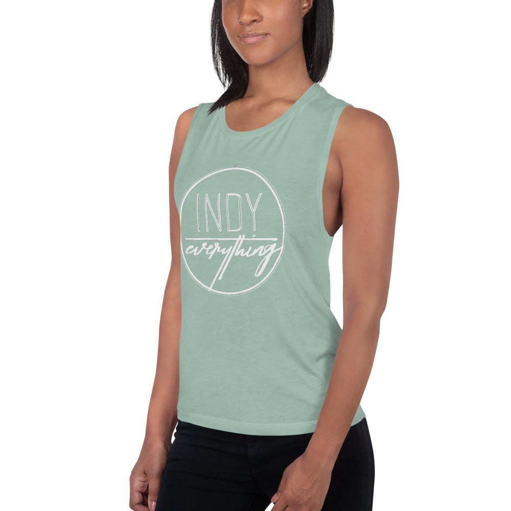 Ladies’ IOE Logo Muscle Tank