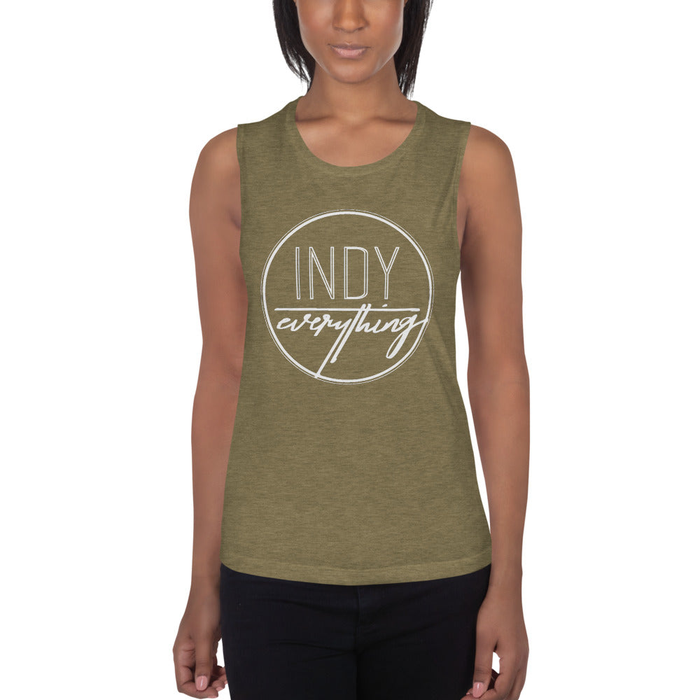 Ladies’ IOE Logo Muscle Tank
