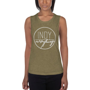 Ladies’ IOE Logo Muscle Tank