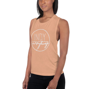 Ladies’ IOE Logo Muscle Tank